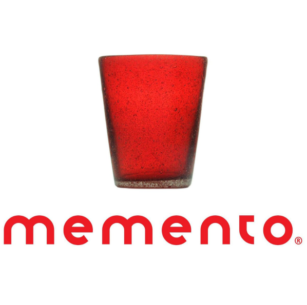 verres Memento en verre bullé