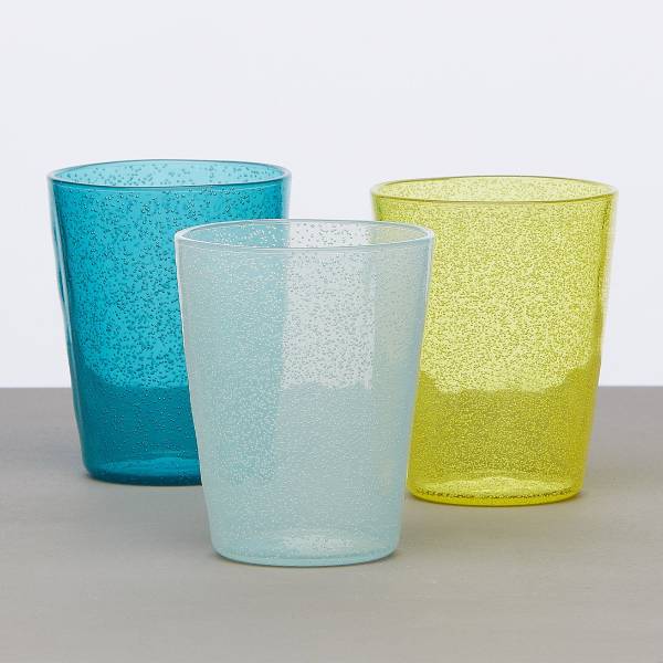 gobelets en verre bullé Memento Original