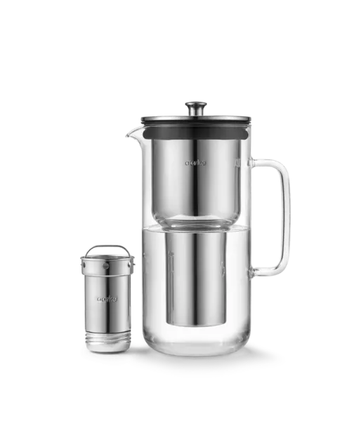 carafes d'eau filtrantes Aarke Purifier en verre