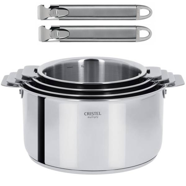 Casseroles inox cristel
